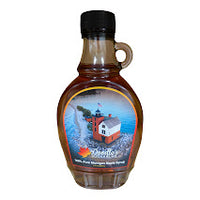 Round Island Lighthouse Pure Michigan Maple Syrup – 8oz Collectible Glass Bottle
