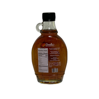 Santa Scene Pure Maple Syrup – 8oz Collectible Glass Bottle
