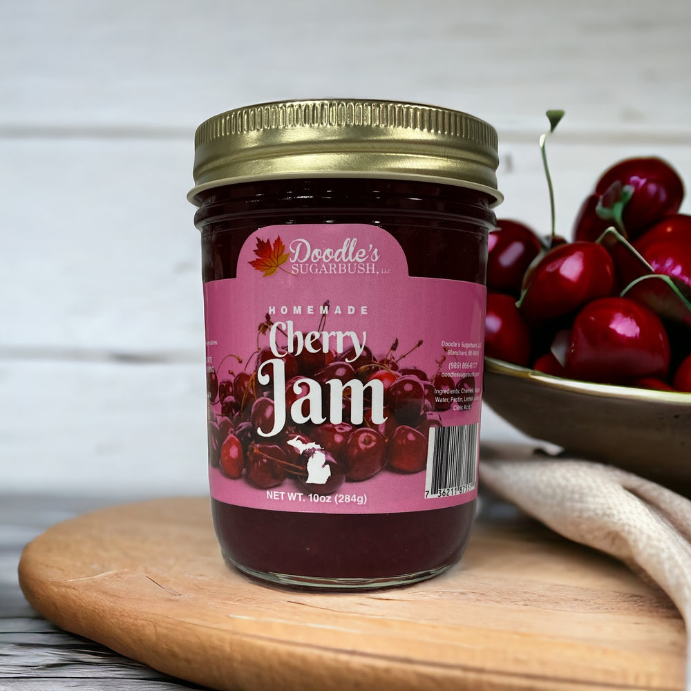 Cherry Jam – Perfectly Balanced, Sweet & Tart Flavor | Doodle's