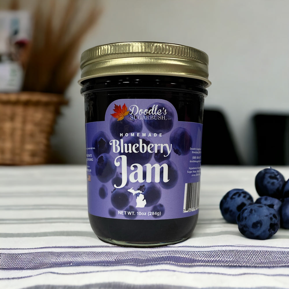 Blueberry Jam – Sweet, Rich & Bursting with Fresh Blueberry Flavor