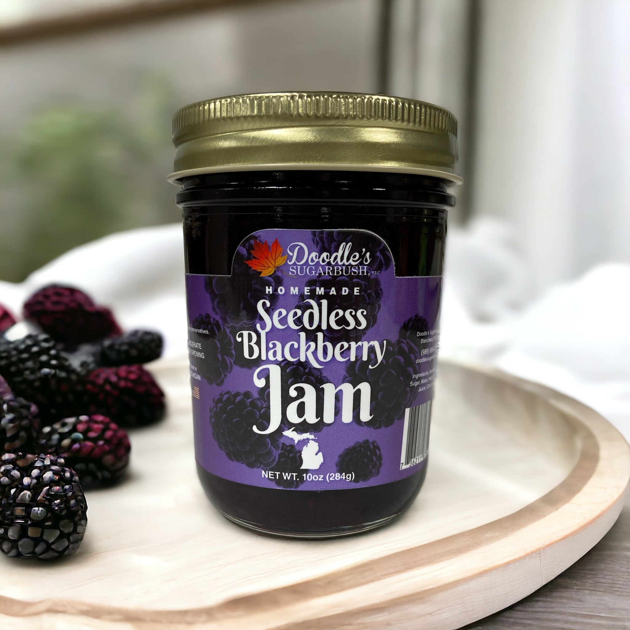 Seedless Blackberry Jam | Doodle's Sugarbush, LLC - 100% Pure
