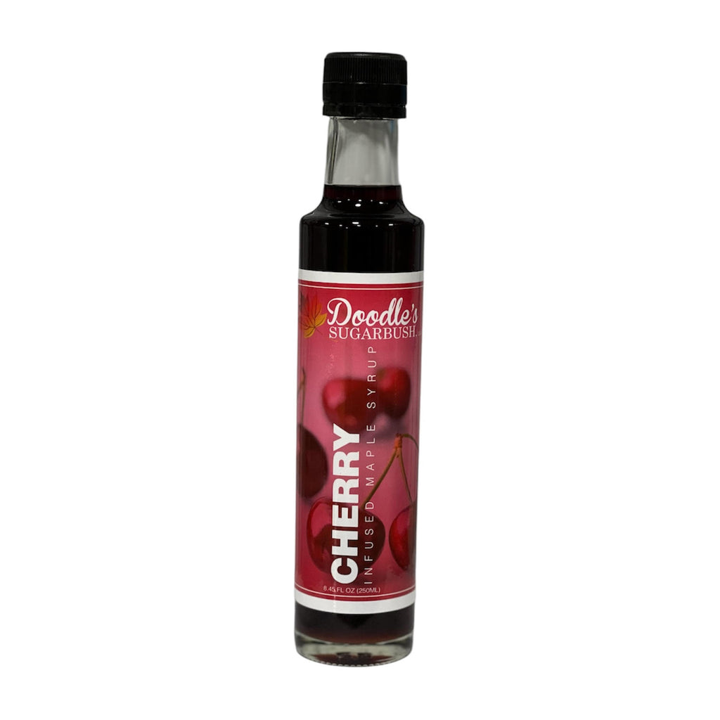 Cherry Infused Maple Syrup | Pure Michigan Maple | Doodle's