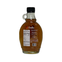 Sledding Scene Pure Michigan Maple Syrup – 8oz Collectible Glass Bottle
