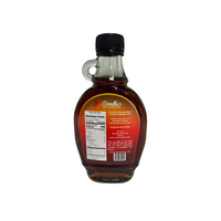 Northern Lights & Mackinac Bridge Pure Michigan Maple Syrup – 8oz Collectible Glass Bottle
